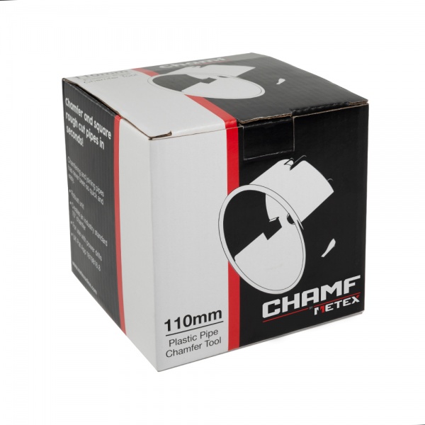 Chamf  110mm PVC Drain & Soil Pipe Chamfer Tool